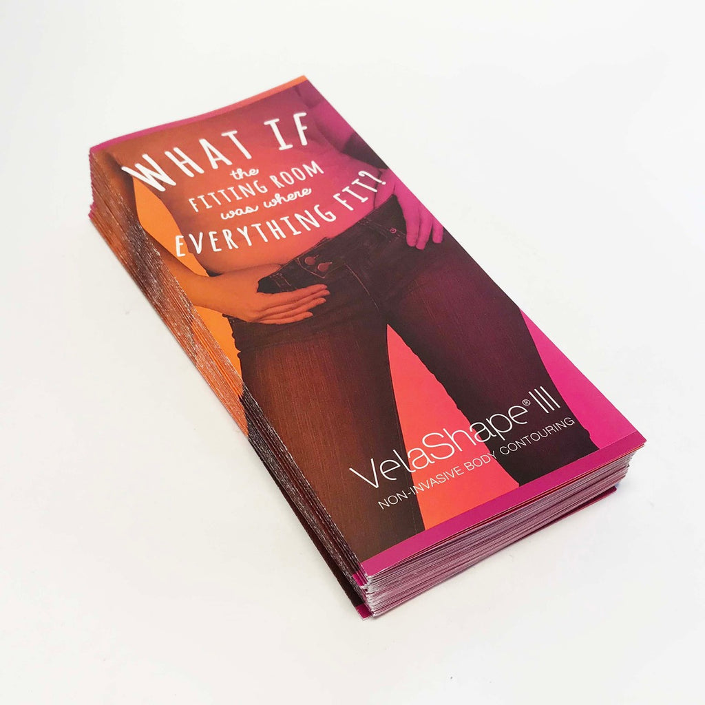 Syneron VelaShape III 3 Cellulite Body Contouring Patient Brochure Pack of 45