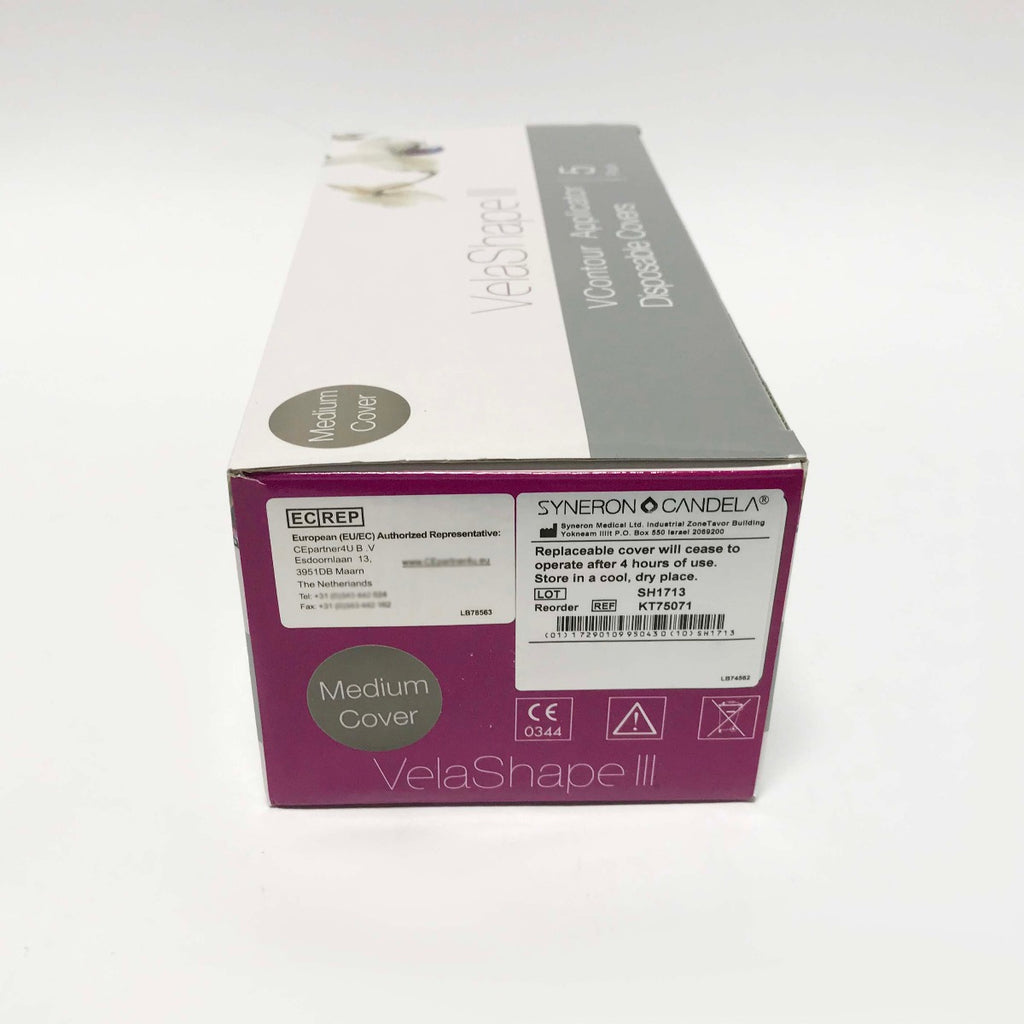 Syneron VelaShape III 3 Medium 4 Hour V Contour Applicator Covers 5-PACK KT75071