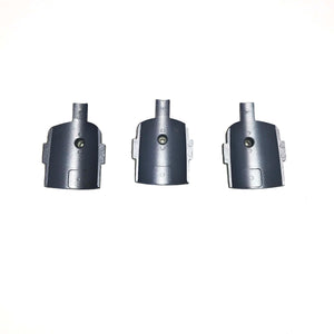 Set of 3 Lumenis Lume One Laser Handpiece Port Plugs Curved Plastic Covers AS IS