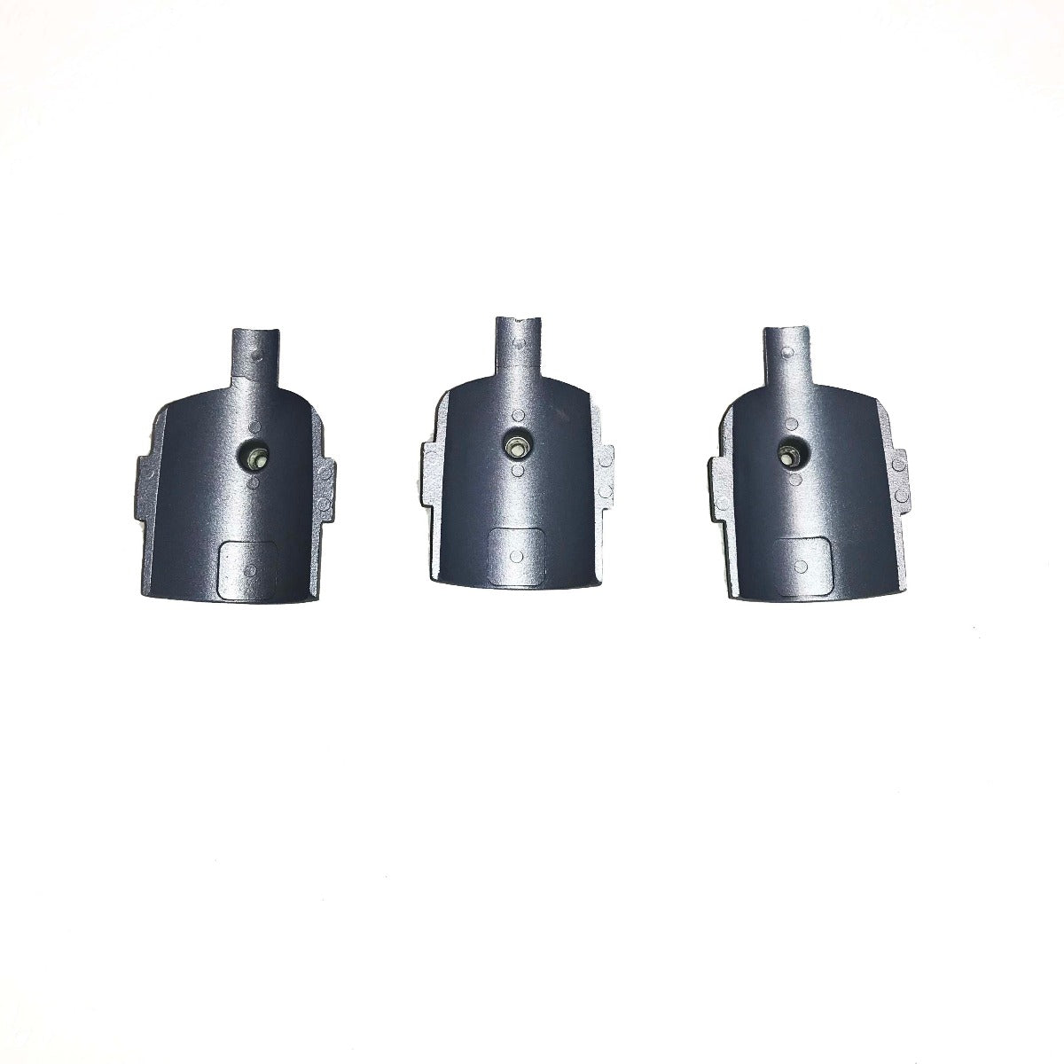 Set of 3 Lumenis Lume One Laser Handpiece Port Plugs Curved Plastic Covers AS IS