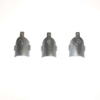 Set of 3 Lumenis Lume One Laser Handpiece Port Plugs Curved Plastic Covers AS IS