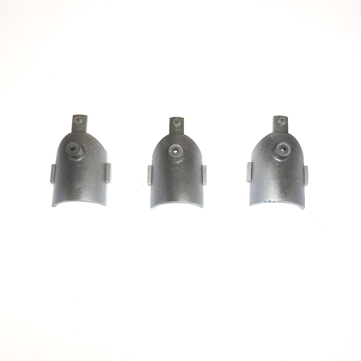 Set of 3 Lumenis Lume One Laser Handpiece Port Plugs Curved Plastic Covers AS IS