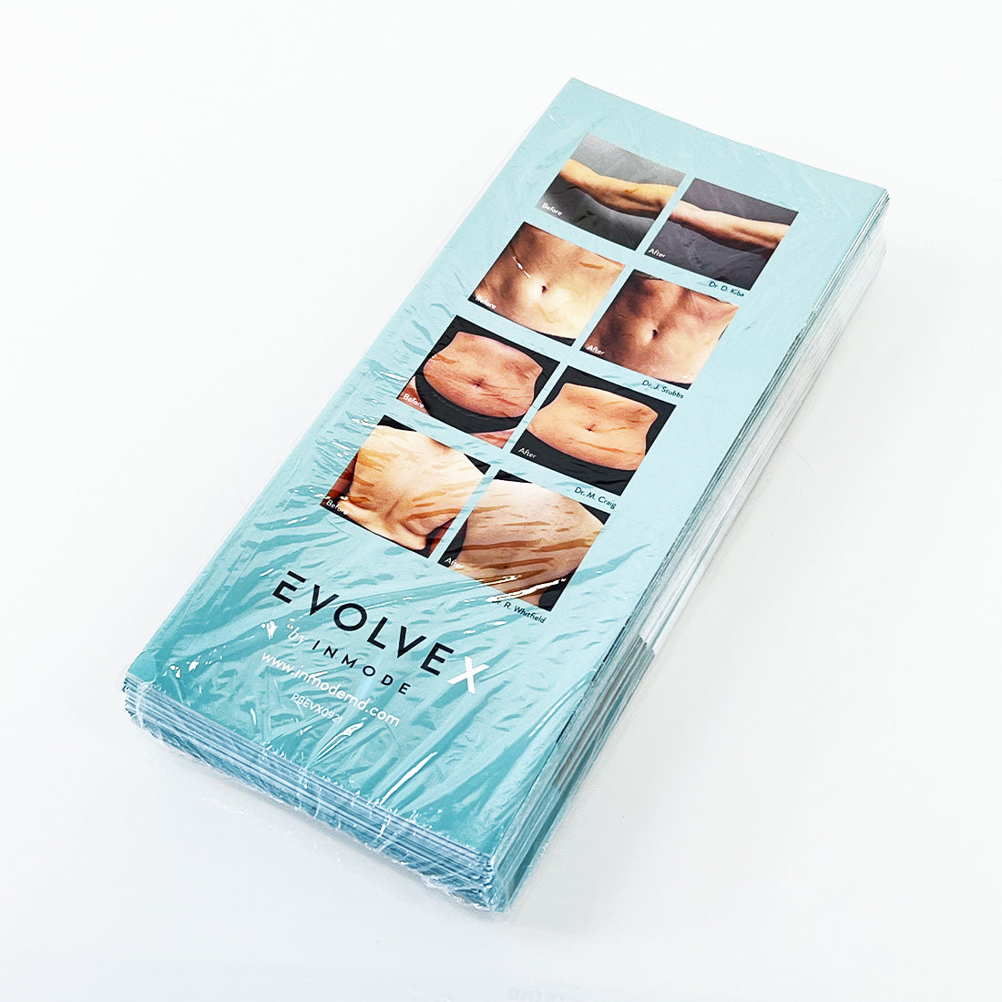InMode EVOLVE X Body Transforming Treatment Marketing Advertising Brochure x50Pc