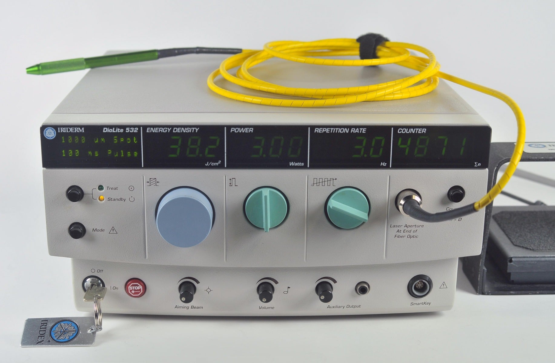 Iridex DioLite 532 KTP Diode Laser Vascular Pigmented Lesion Pumped Dio Lite