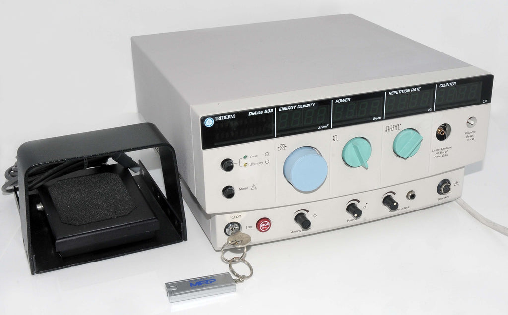 Iridex Iriderm DioLite 532nm DIODE CONSOLE Laser Pigmentation Lesion Vein Skin