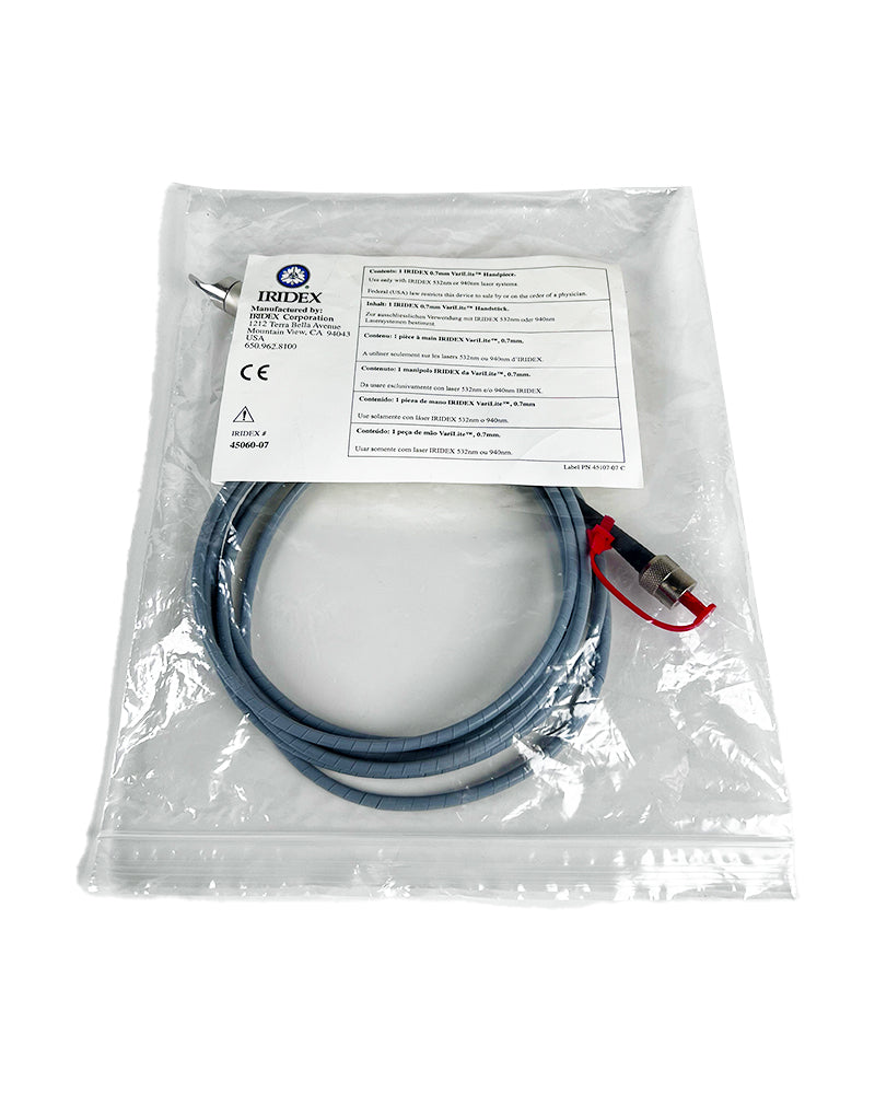 Iridex VariLite 532/940 Laser Fiber Handpiece 0.7mm Pigment Vascular Lesions HP