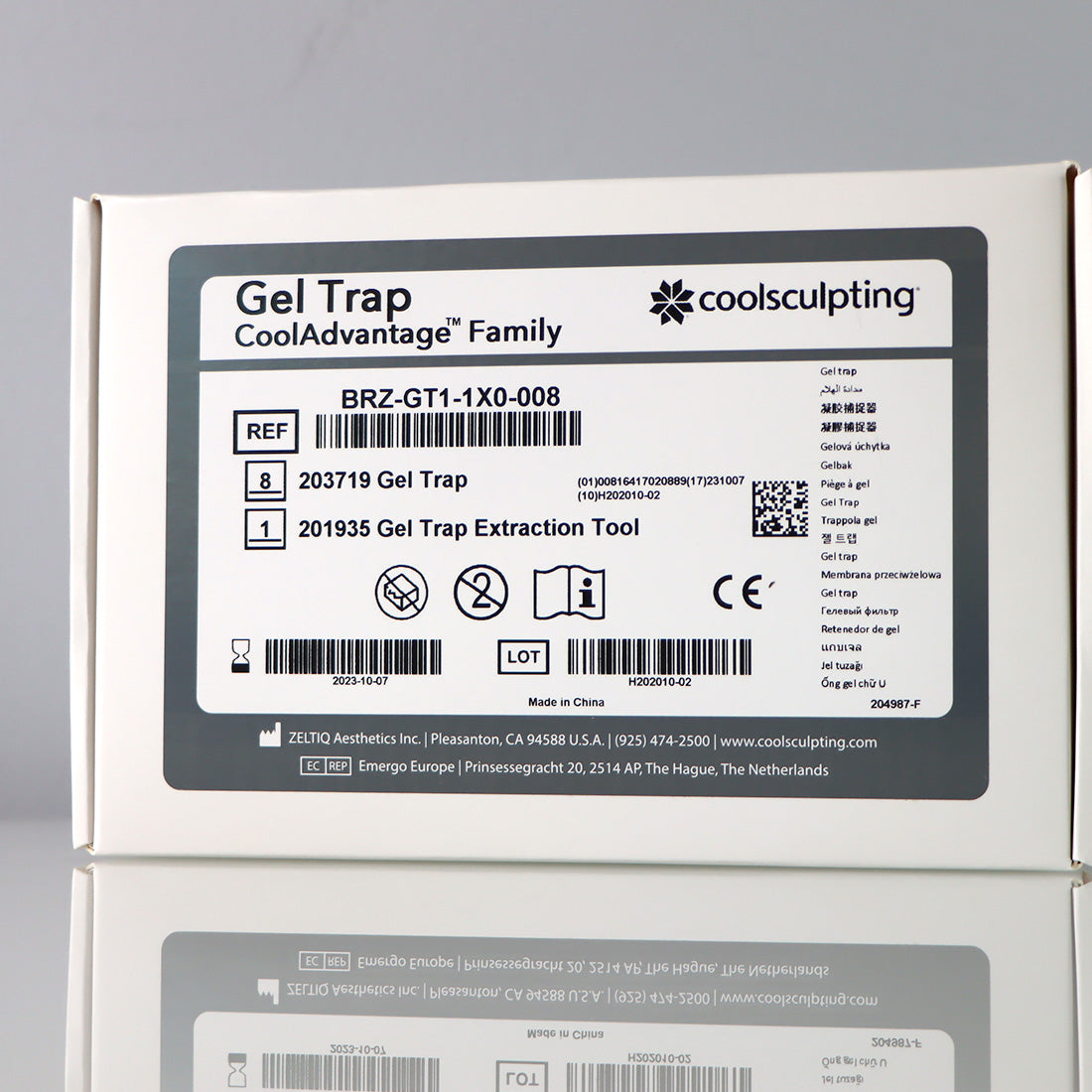 Zeltiq CoolSculpting Cool Advantage Applicator Gel Trap BRZ-GT1-1X0-008 GelTrap - 10-23