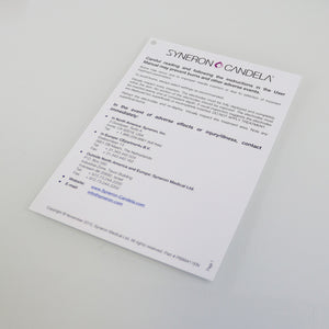 Syneron Candela Safety Quick Reference Guide Basic Protocol 11/2015 PB89411EN