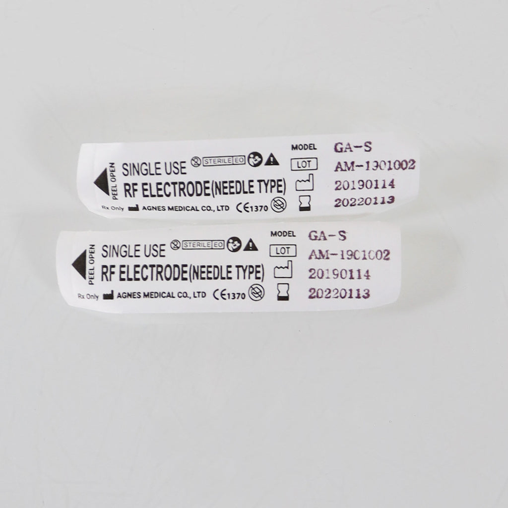 AGNES Medical GA-S Micro-Insulated Tips EXP 2022 (Pack of 2)