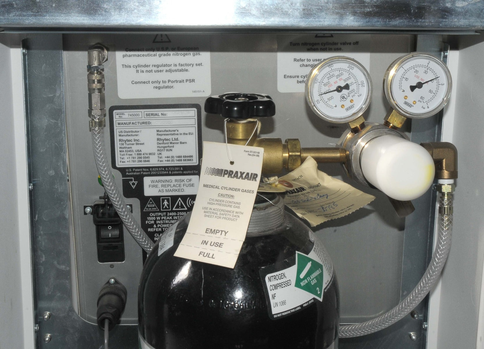 2006 Rhytec Portrait PSR3 Plasma Skin Regeneration System Mod 745000 PSR 3 RF