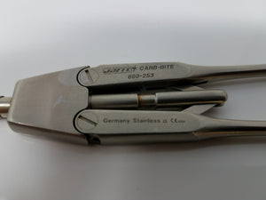 Jarit 600-253 Endoscopic in-line Needle Holder Germany Stainless Steel Surgical