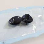 Inner Ocular Laser Patient Eyeshield Plastic Black Medium Size Eye Shield Set