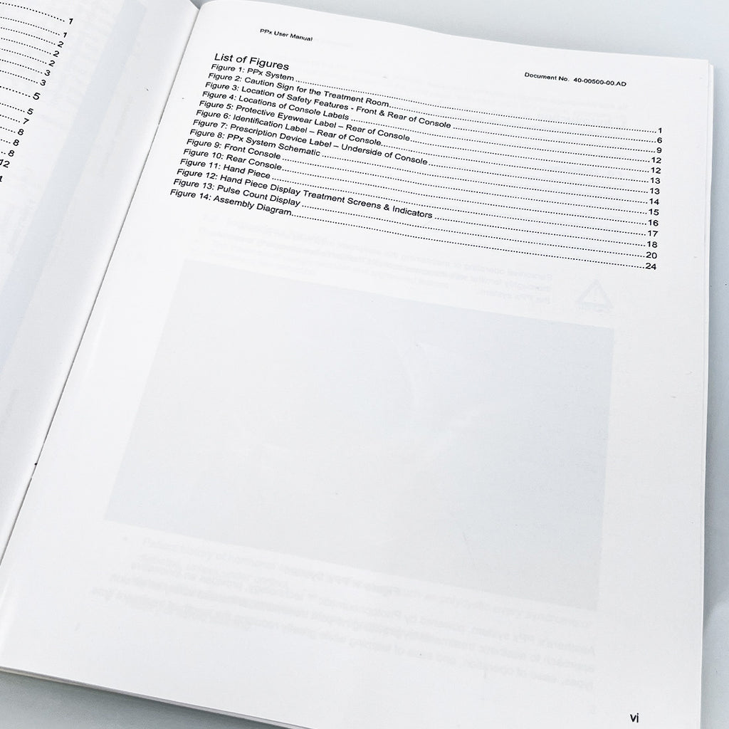 Aesthera Photopneumatic Therapy PPx User Manual 40-00500-00