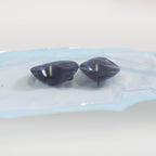 Inner Ocular Laser Patient Eyeshield Plastic Black Medium Size Eye Shield Set