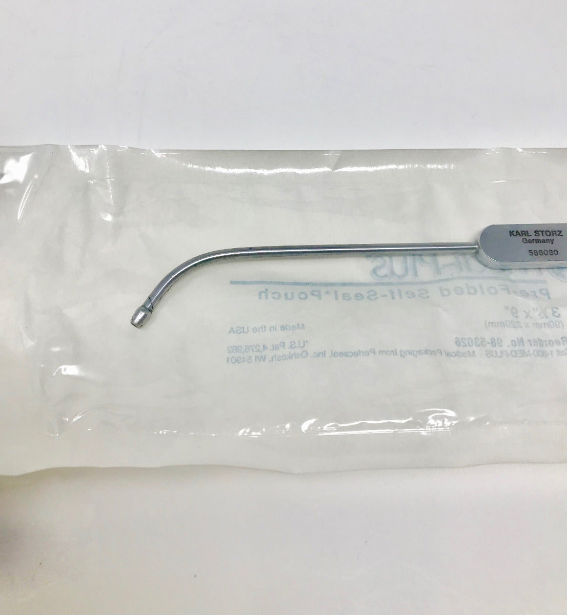 Karl Storz 586230 Antrum Cannula Luer Lock Curved 3mm 12.5cm Carl Stores Lot of 3
