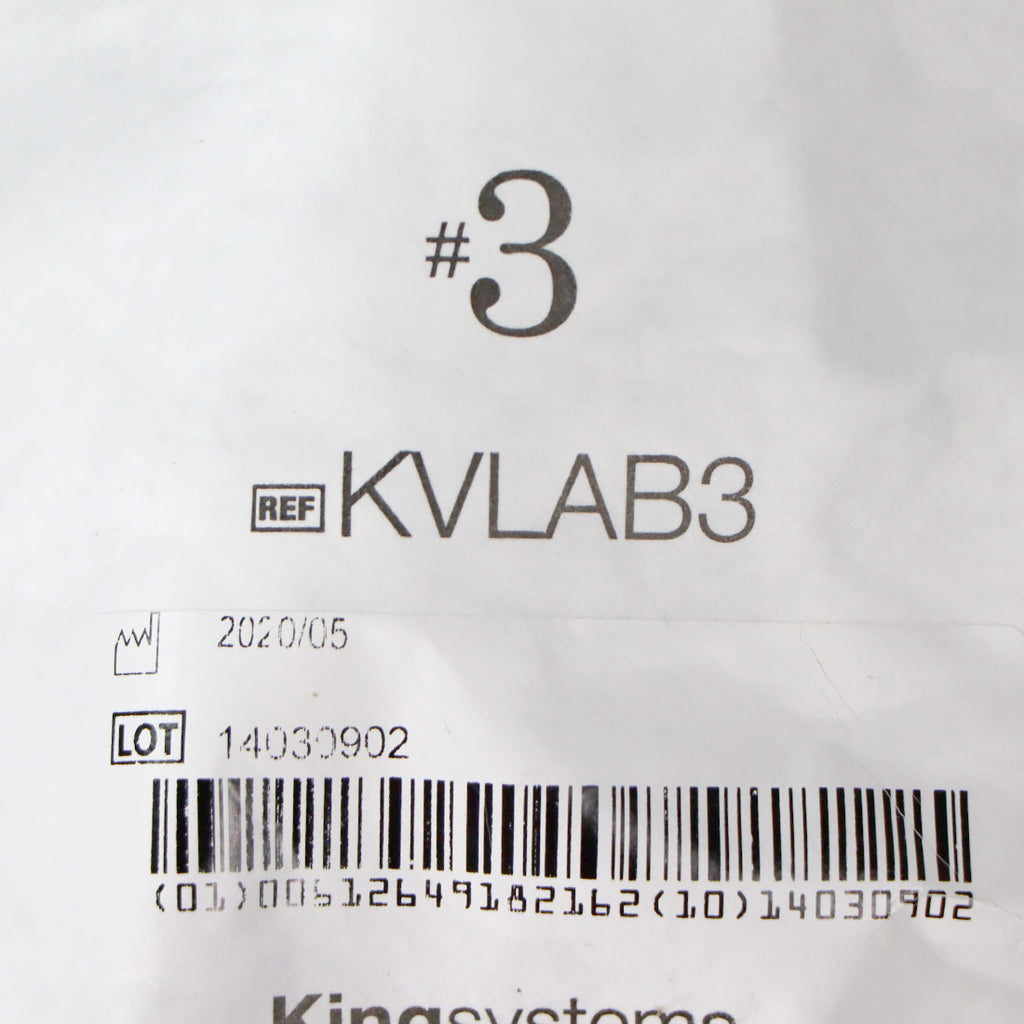 King Vision Video Laryngoscope Standard (Non-Channeled) Sz #3 aBlade KVLAB3 Ambu
