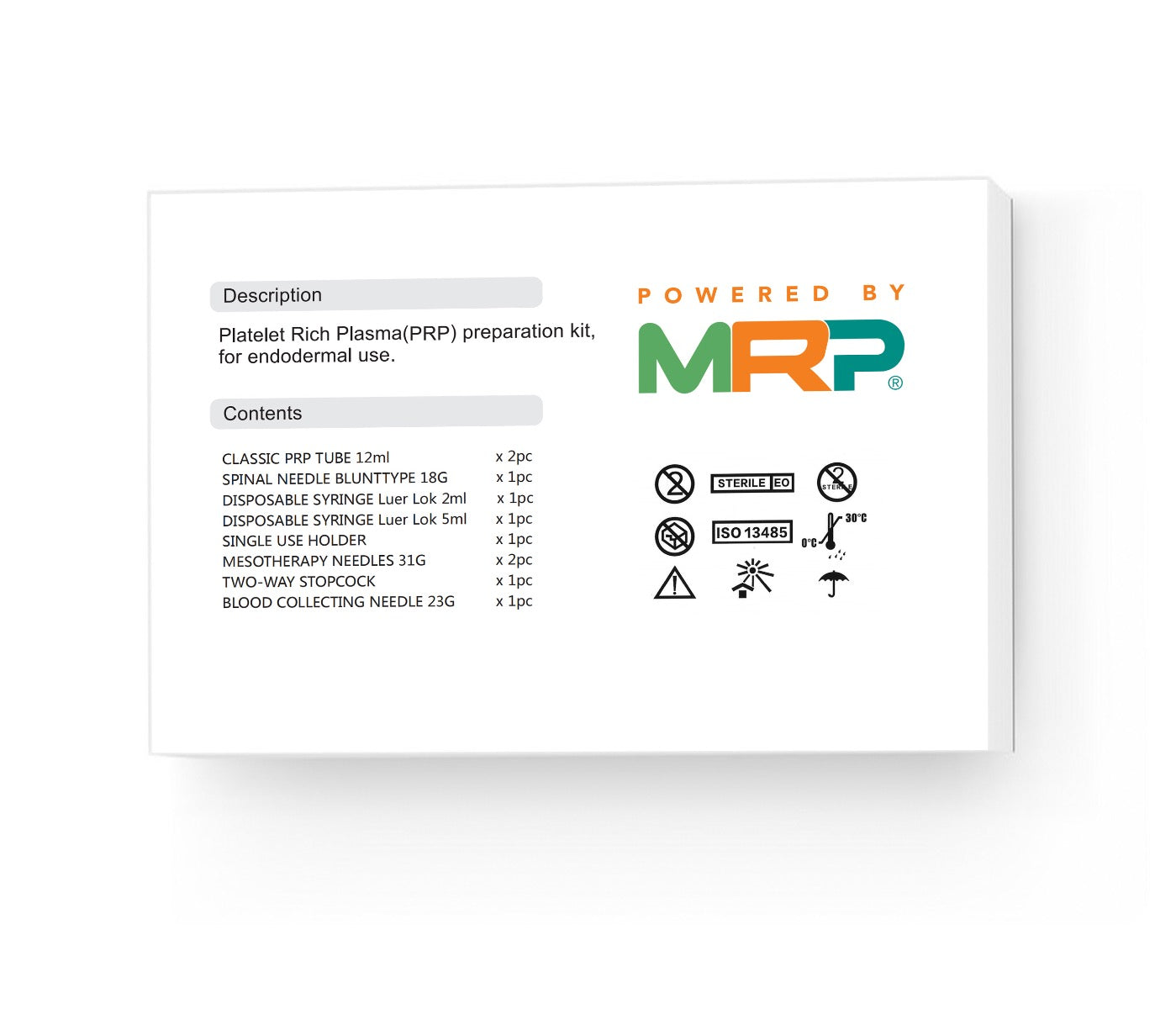MRP Classic Double 12mL PRP Kit