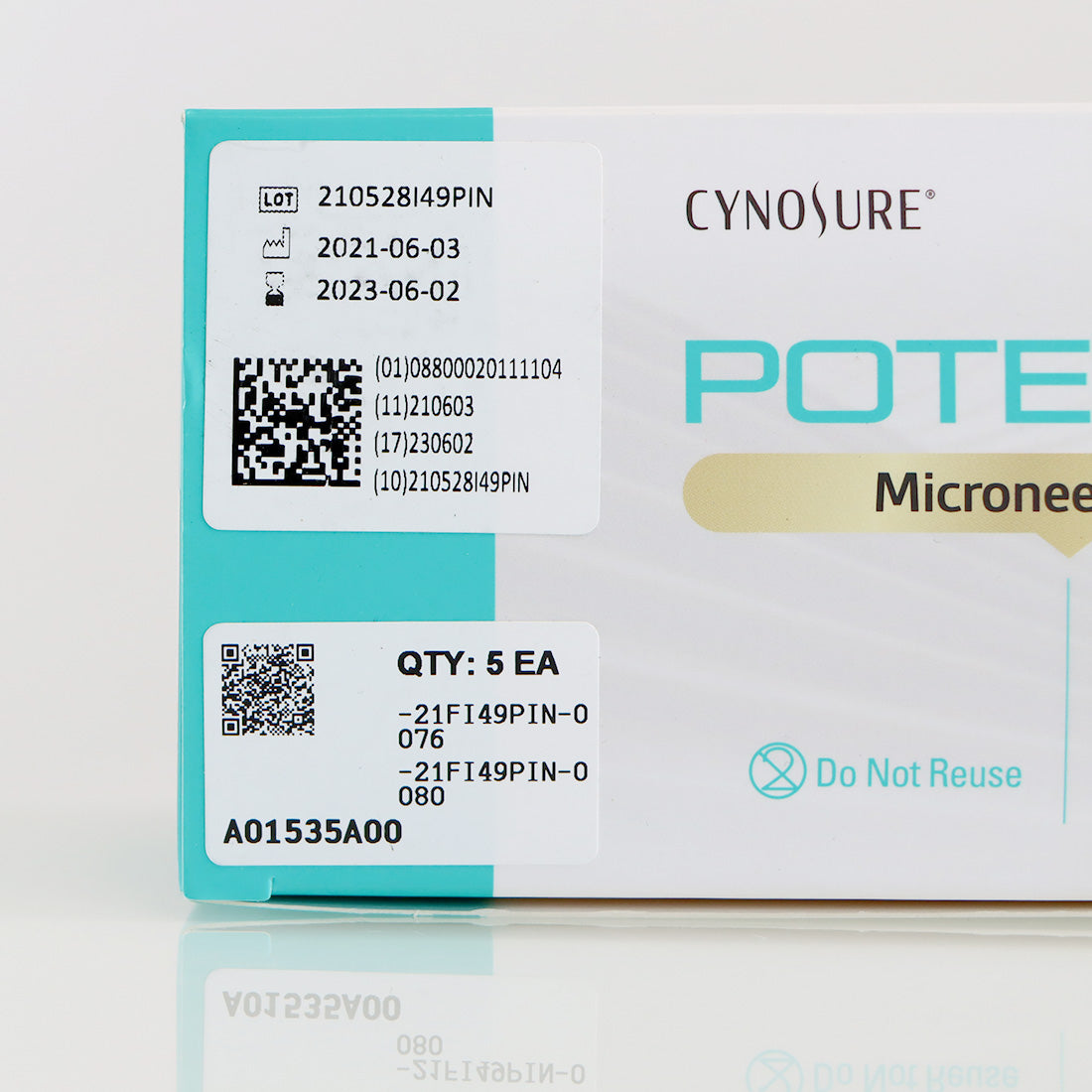 Cynosure Potenza RF I-49 Microneedling Tips 100-7043-056 EXP 06/02/2023 3pk