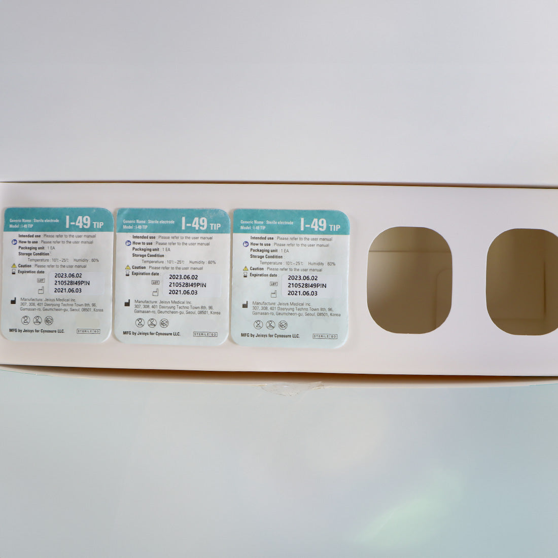 Cynosure Potenza RF I-49 Microneedling Tips 100-7043-056 EXP 06/02/2023 3pk