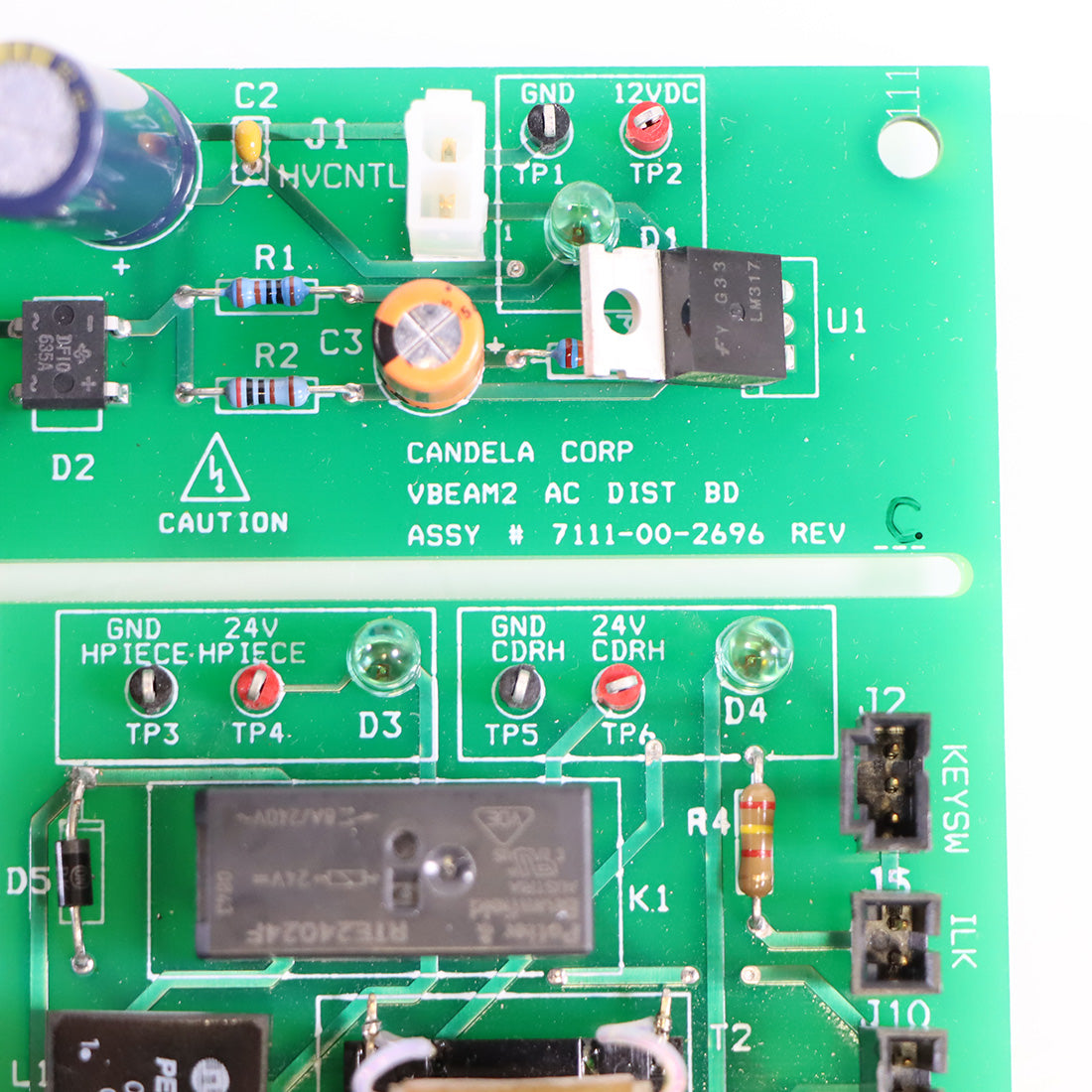 Candela Perfecta AC Distribution PCB 7111-00-2696 Parts AS-IS