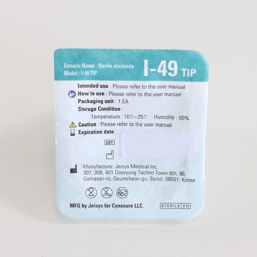 Cynosure Potenza RF I-49 Microneedling Tips 100-7043-056 5pk, Long Dated