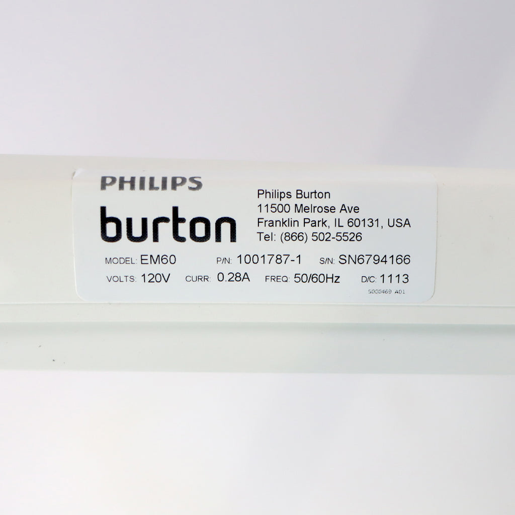 Philips Burton EM60 Portable Medical Patient Exam Light Table