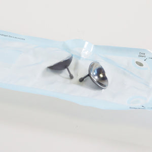 Oculo-Plastik Cox IIH Stainless Steel Laser Shield with Handle Sterilized