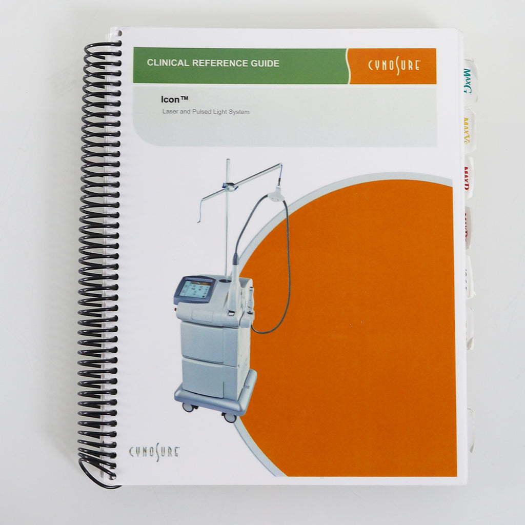 Cynosure Icon Laser Pulsed Light System Clinical Reference Guide 2500-0014