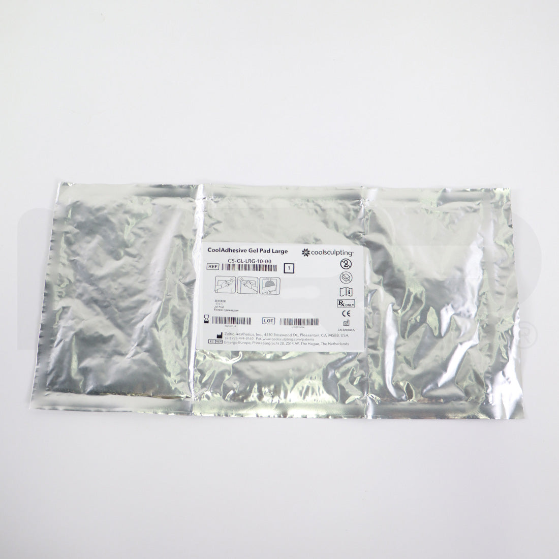 Zeltiq CoolSculpting CoolAdhesive Gel Pad Large CS-CL-LRG-10-00 EXP 2024 x19 Pk