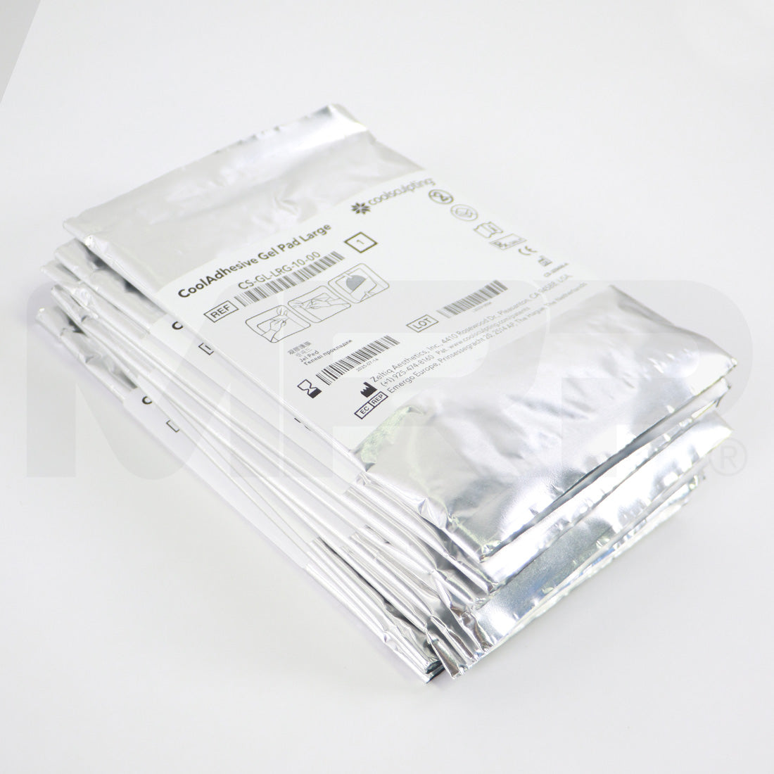 Zeltiq CoolSculpting CoolAdhesive Gel Pad Large CS-CL-LRG-10-00 EXP 2024 x19 Pk