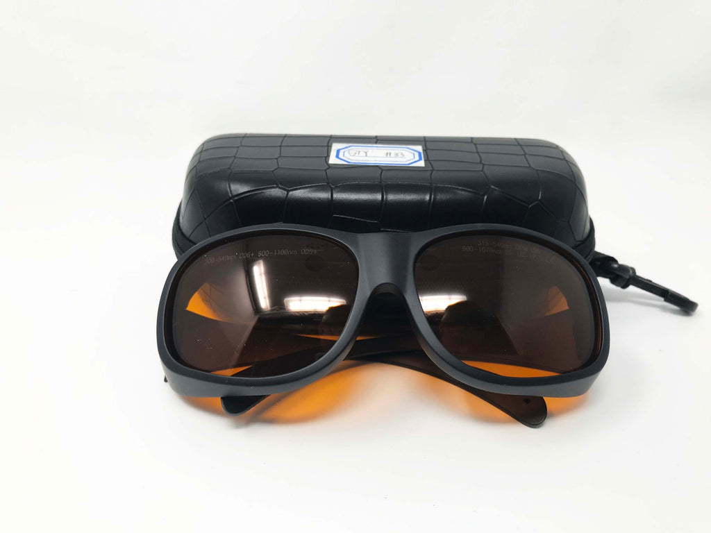 Bluecore Laser Safety Glasses KTP Nd YAG Eye Protection 532 1064nm Oval Frame