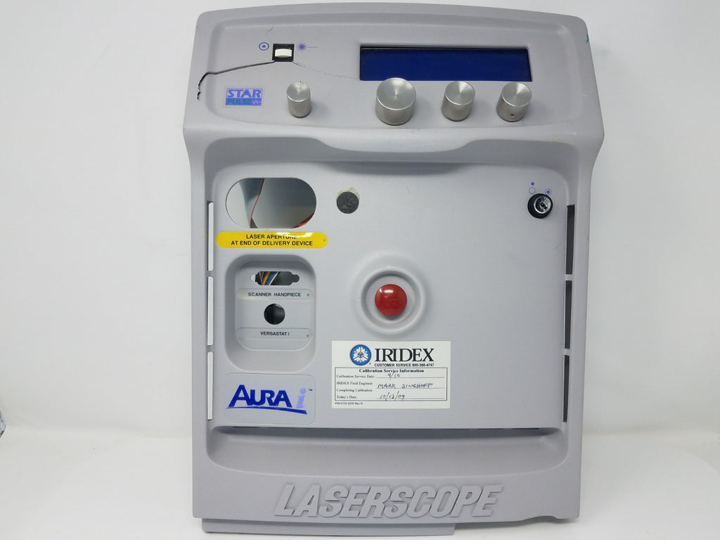Laserscope Aura i Front Panel Display Needs TLC ** Parts Only SOLD AS IS **