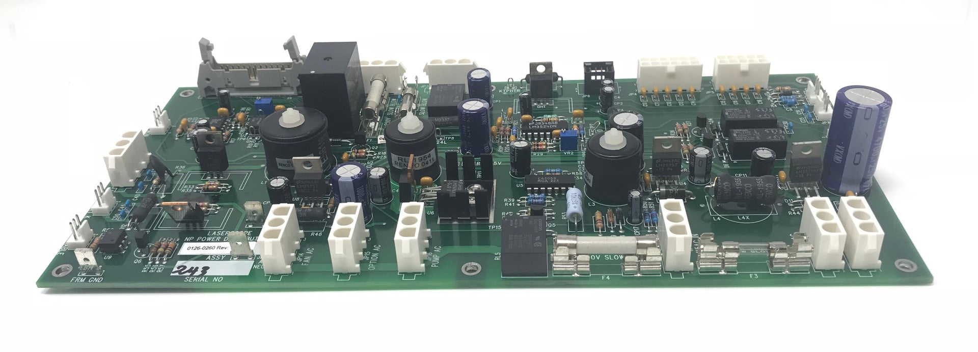 LaserScope Gemini Laser System NP Power Distribution Board 01260260 As-Is Parts