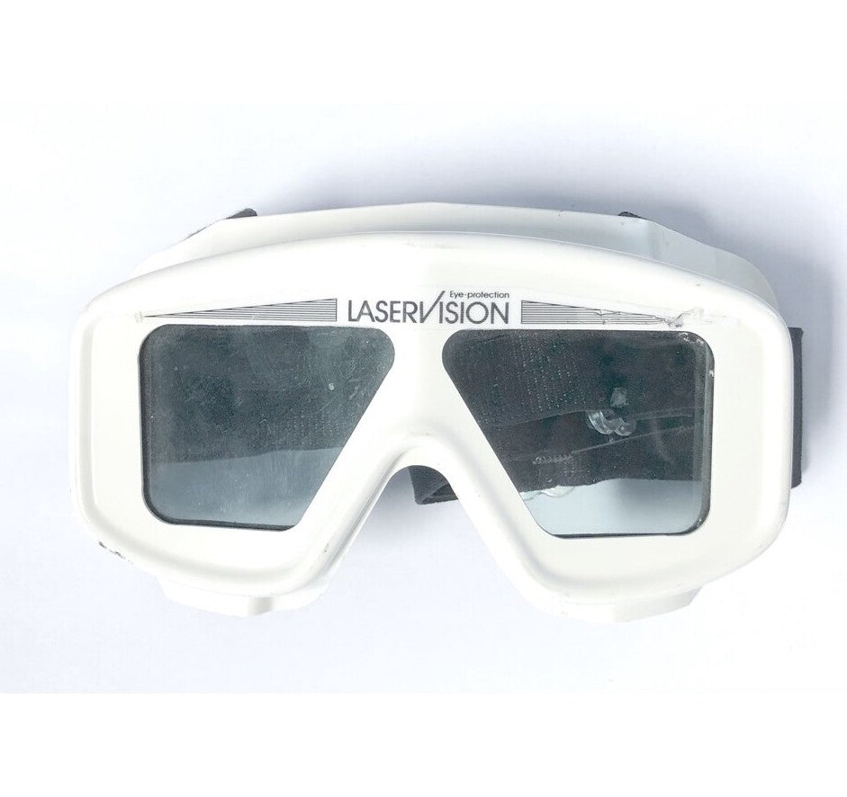 LaserVision Safety Goggles L696 YAG Erbium CO2 Eye Protection - Missing Nose Cushions