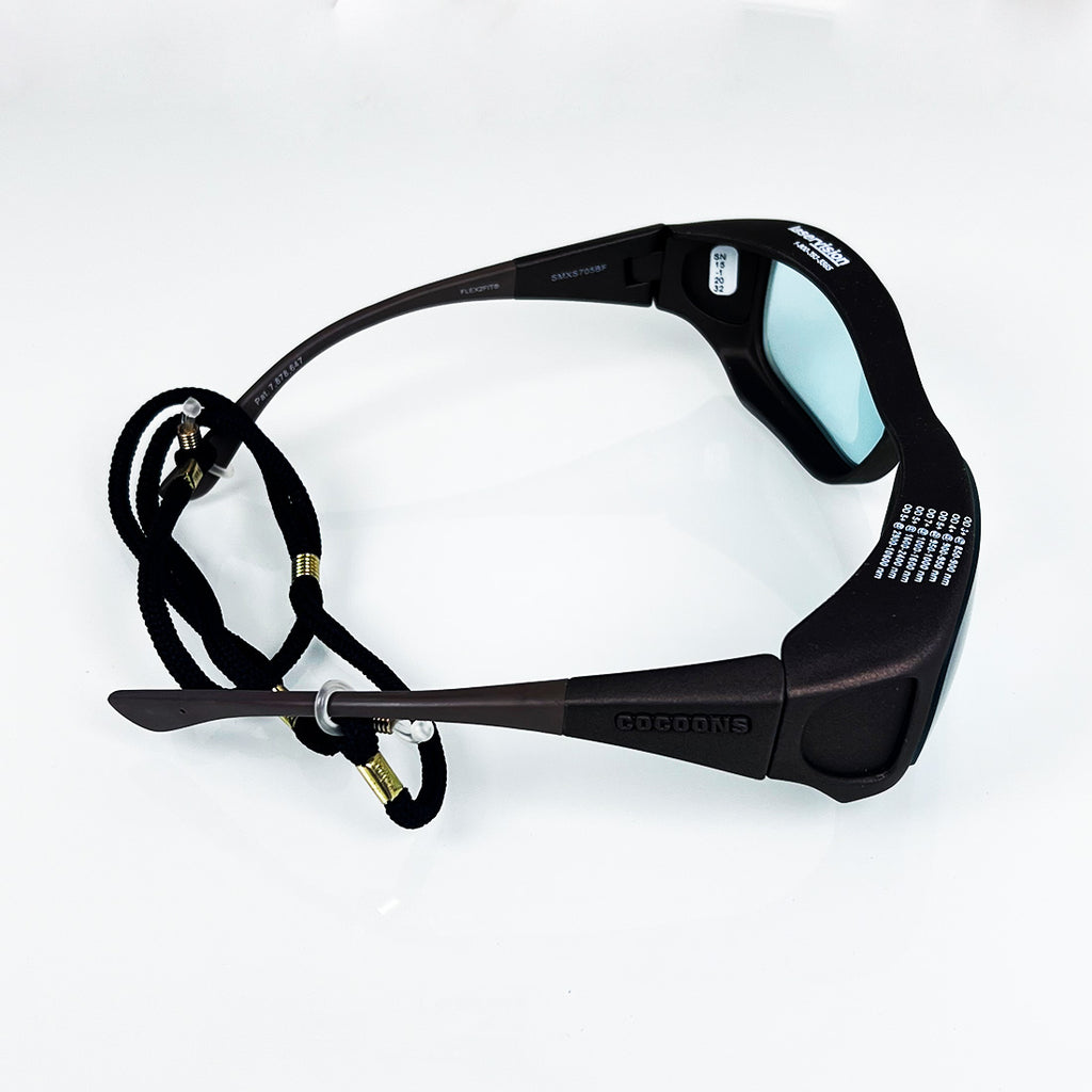 LaserVision FLEX2FIT Cocoons Eye Protection Glasses (OD5+9000-11000NM) SMXS705BF