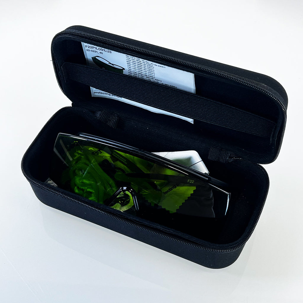 LaserVision Green Tint Laser Operator Safety Glasses 775nm
