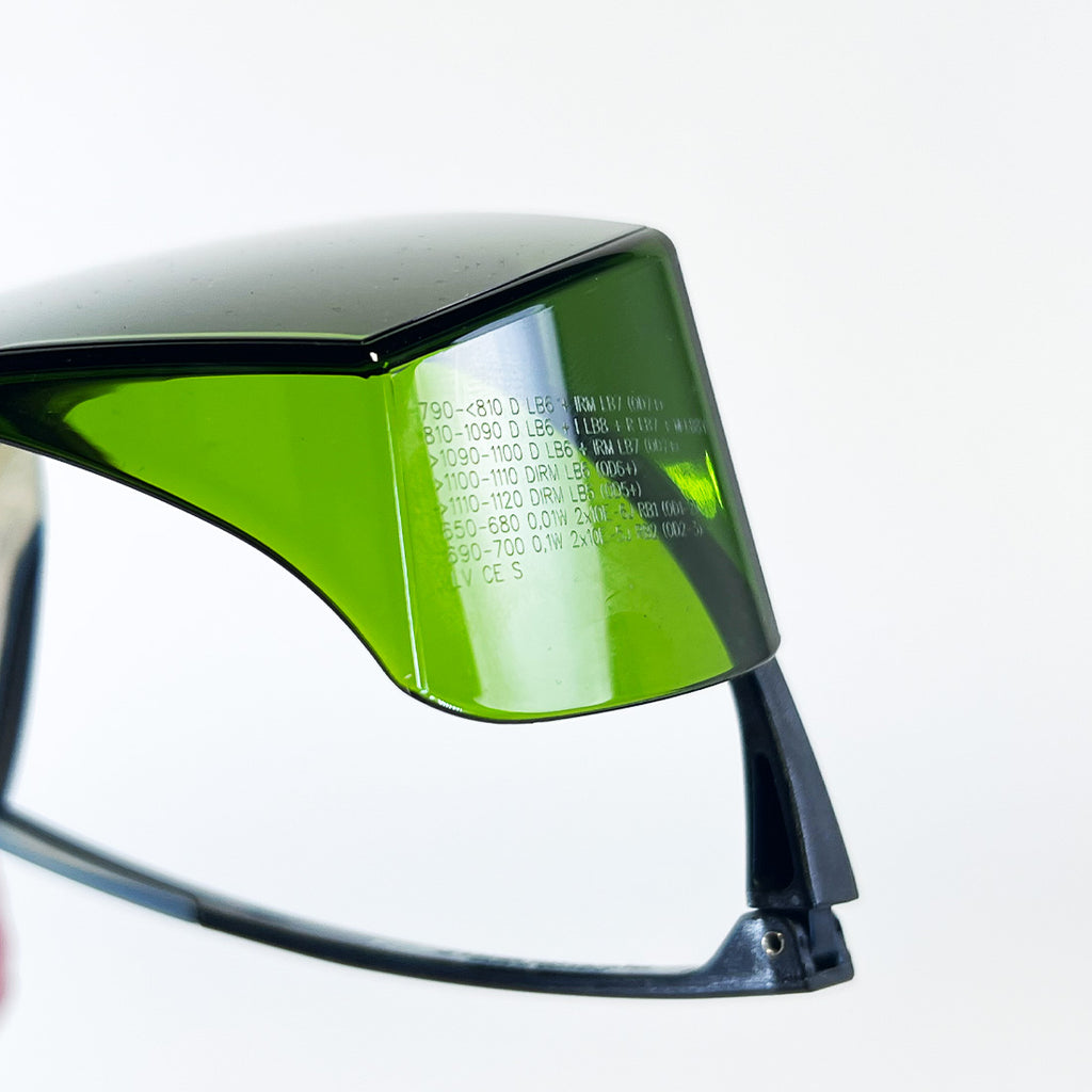LaserVision Green Tint Laser Operator Safety Glasses 775nm