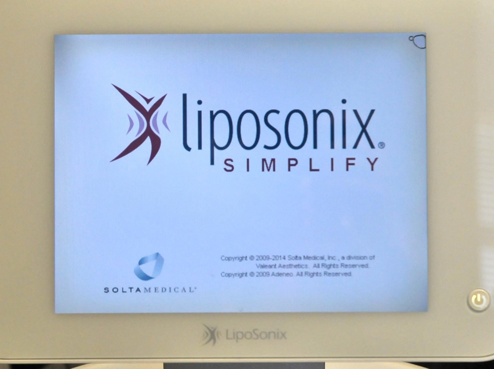 2013 Liposonix Model 2 HIFU Focused Ultrasound Body Contour Fat Reduction