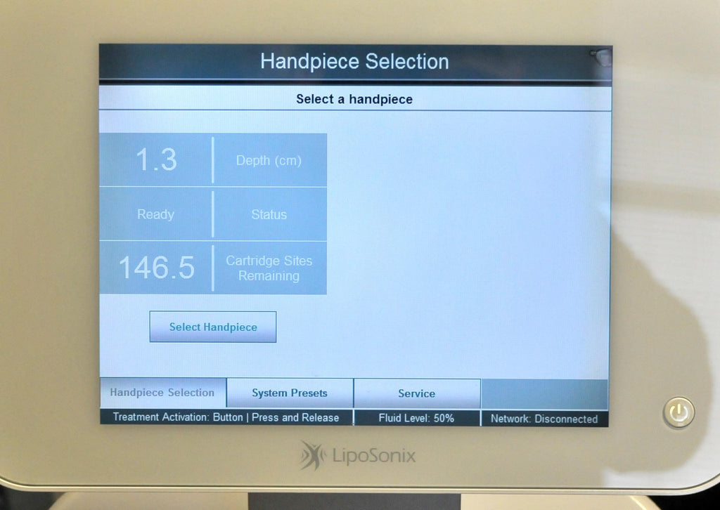 2013 Liposonix Model 2 HIFU Focused Ultrasound Body Contour Fat Reduction