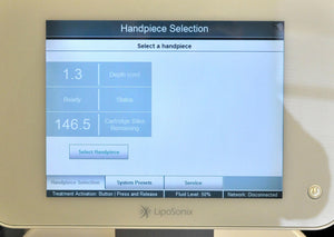 2012 Liposonix Model 2 Focused Ultrasound Body Contour Fat Cellulite Reduction