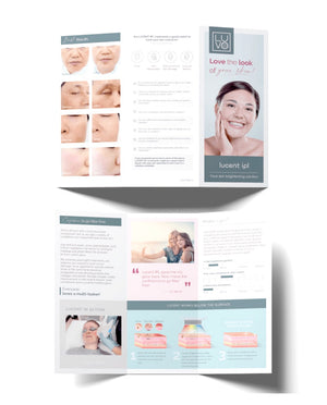Luvo Lucent IPL Patient Brochure - English 25/pk