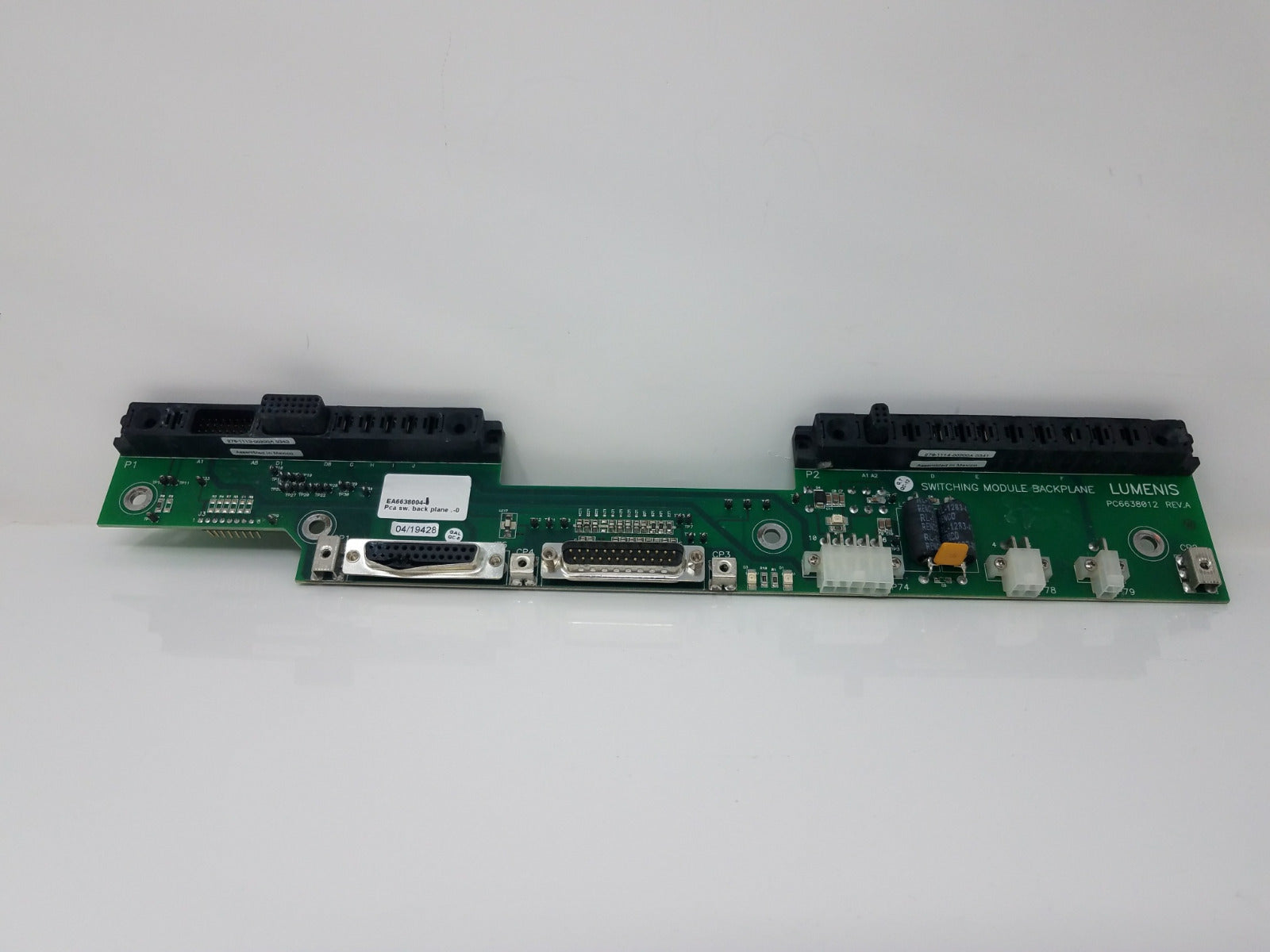 Lumenis Lume One Switching Module Back Plane PC6638012 Rev A PCB Parts AS-IS