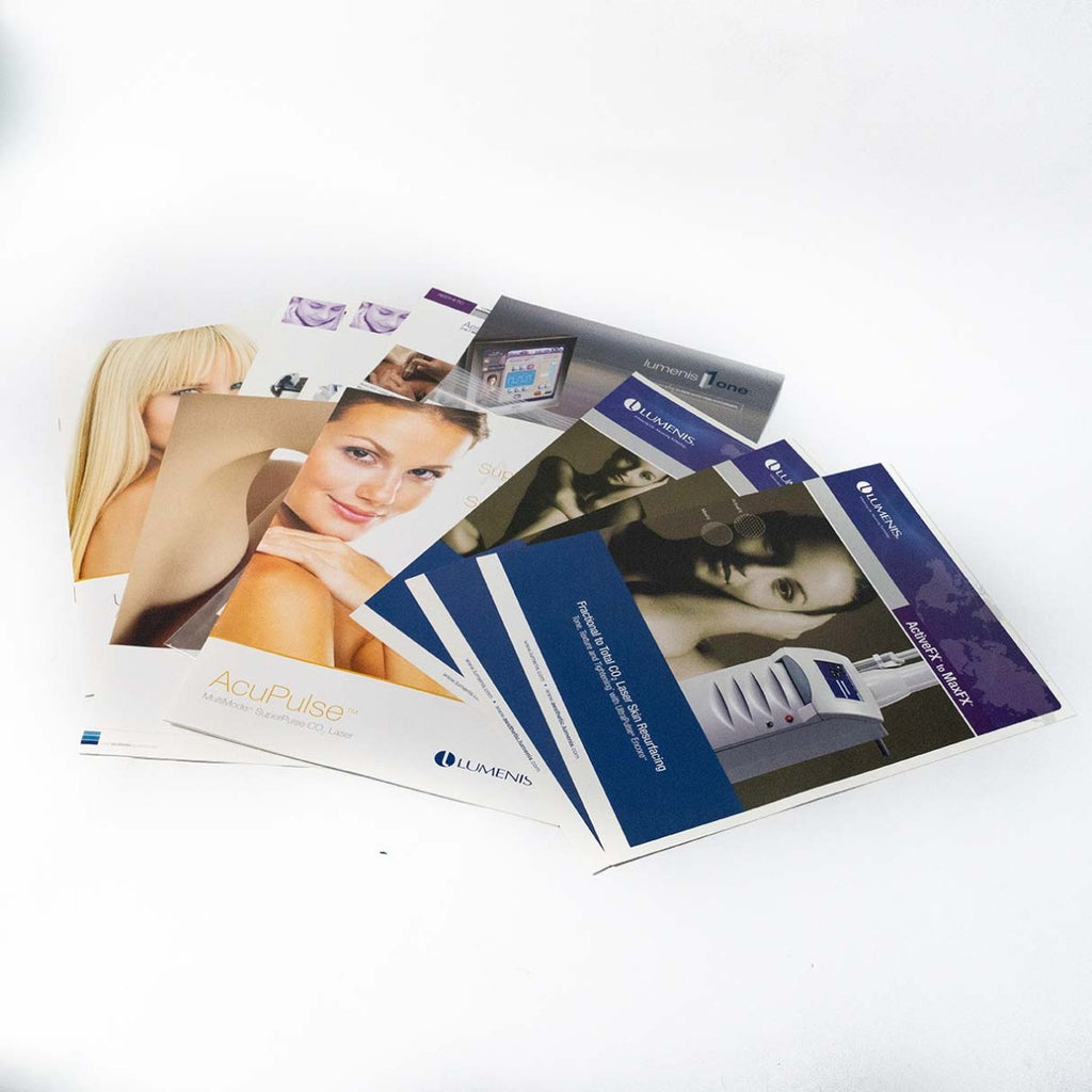Lumenis Clinical / Marketing Material - Various Books & Fliers MaxFX, Aluma, IPL