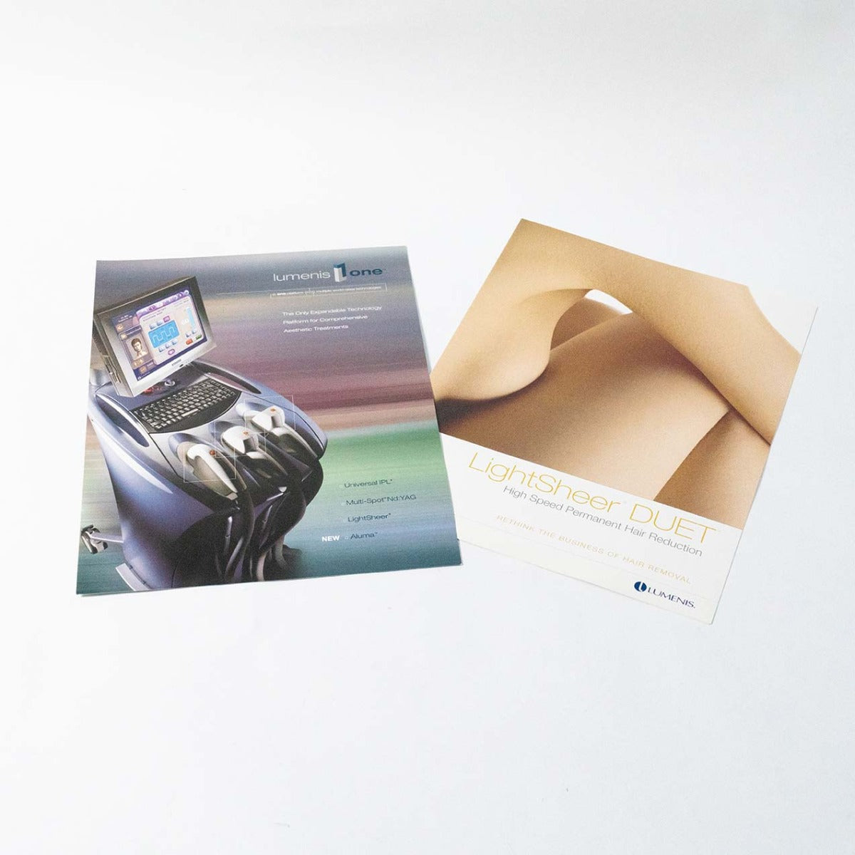 Lumenis Clinical / Marketing Material - Various Books & Fliers MaxFX, Aluma, IPL