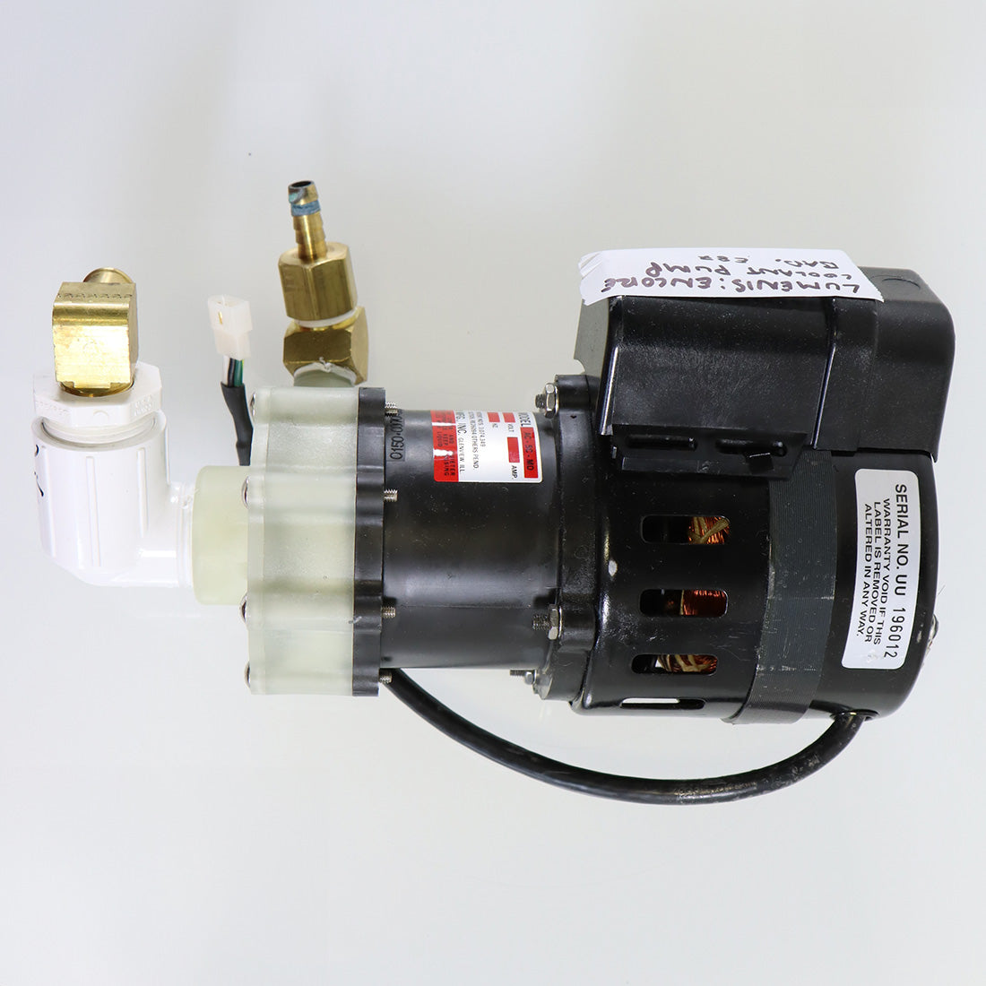 Lumenis UltraPulse Encore System Parts AC-5C-MD Coolant Pump BAD As-Is E87