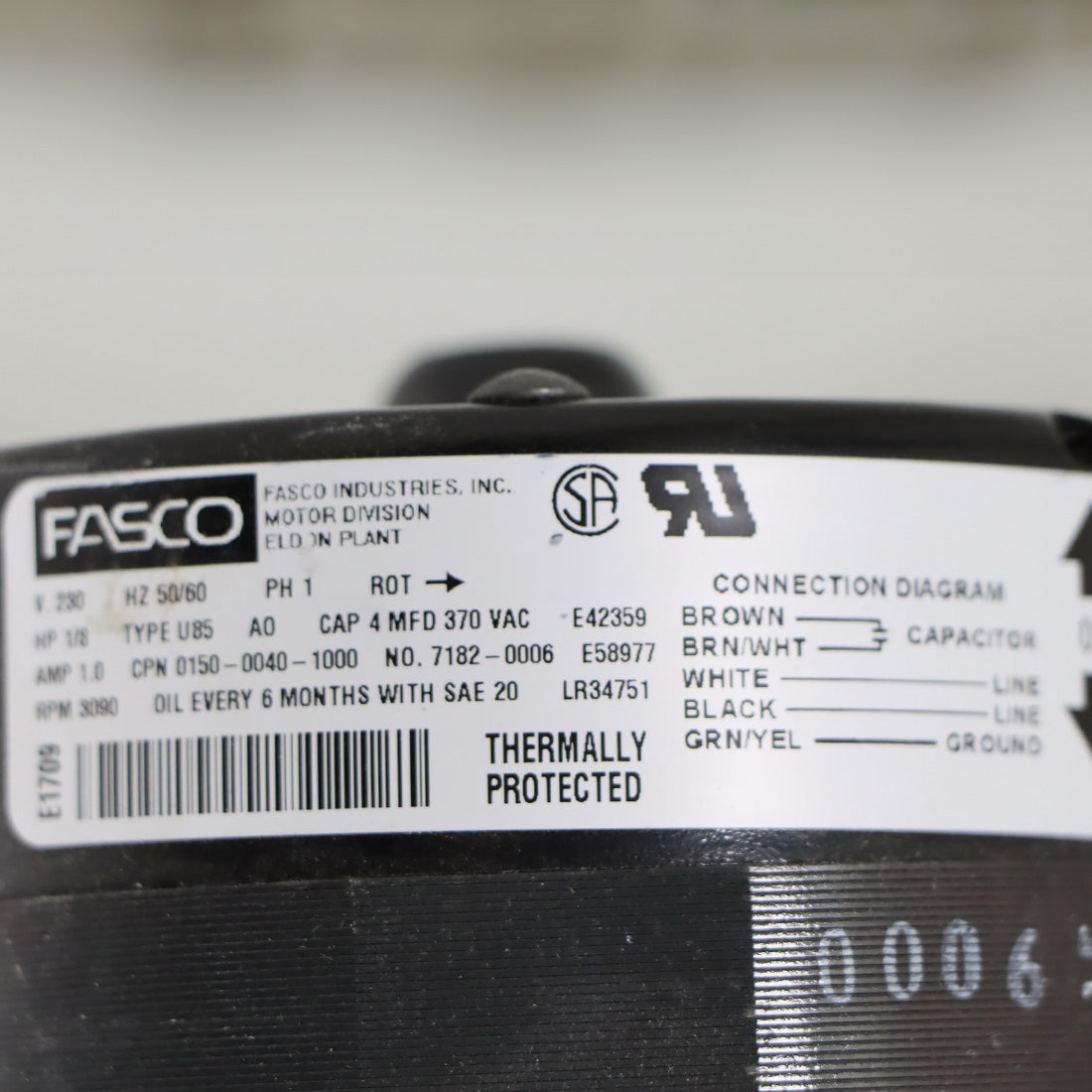 Lumenis UltraPulse Encore System Parts AC-5C-MD Coolant Pump BAD As-Is E87