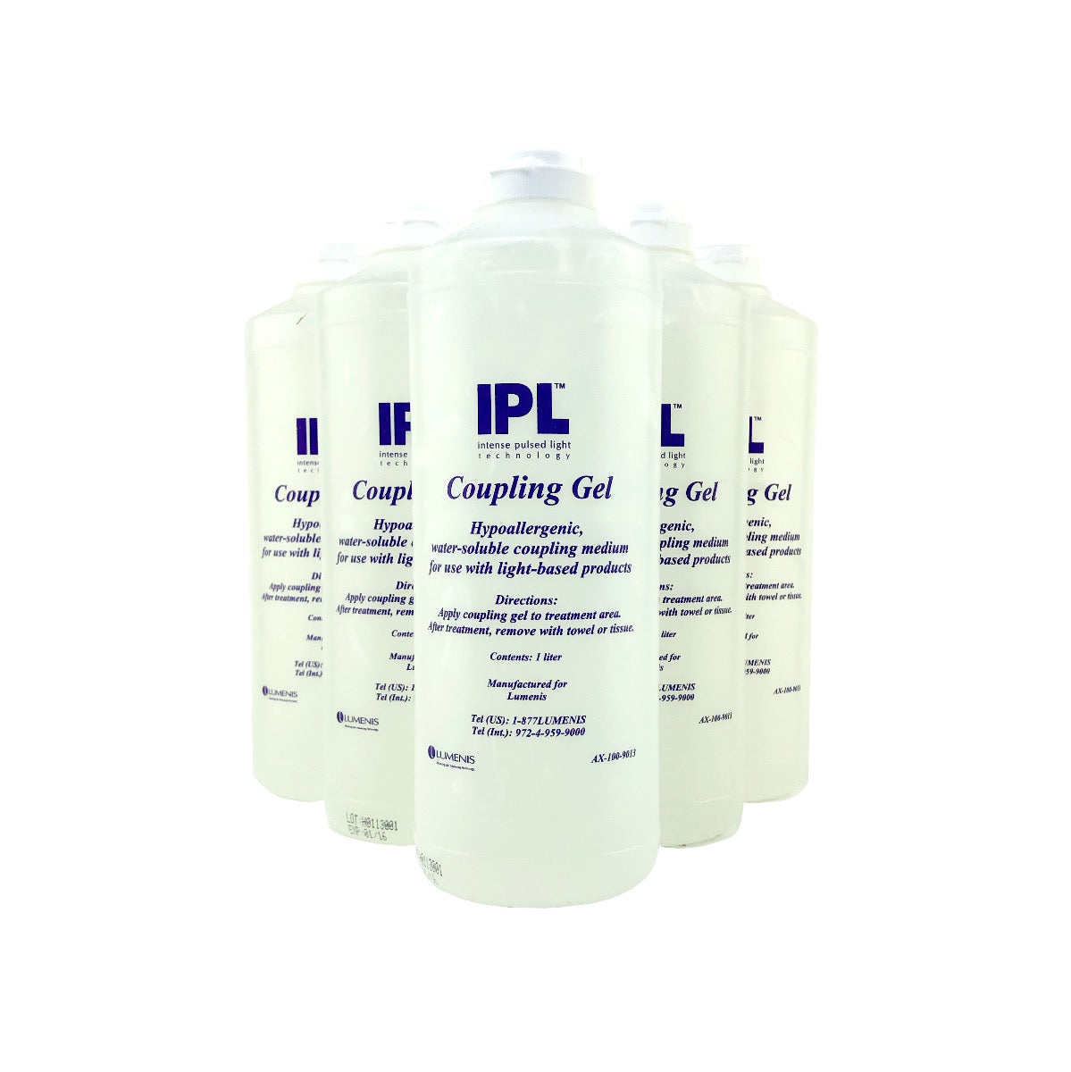 Lumenis IPL Laser Coupling Gel 1000ml Bottles AX-100-9013 Exp 01/16 - 6 Pack