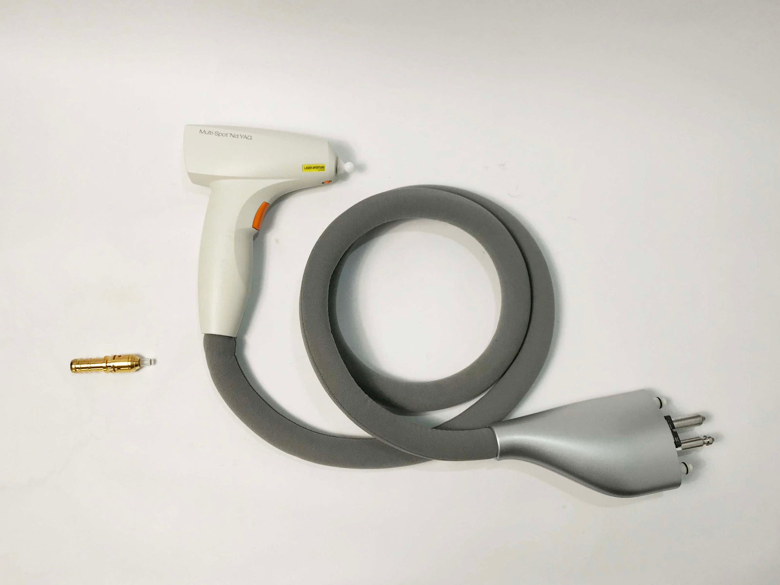 Lumenis Lume One MultiSpot Nd:YAG Laser 1064 Handpiece Vascular & 6mm Crystal