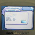 Lumenis LightSheer Duet Diode 810 Hair Removal Laser Light Sheer ET & HS 2009