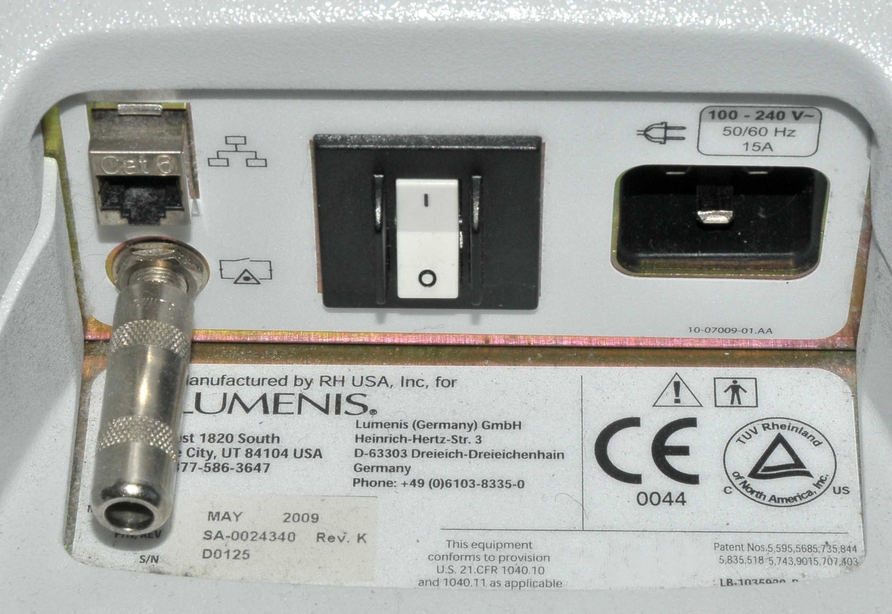 Lumenis LightSheer Duet Diode 810 Hair Removal Laser Light Sheer ET & HS 2009